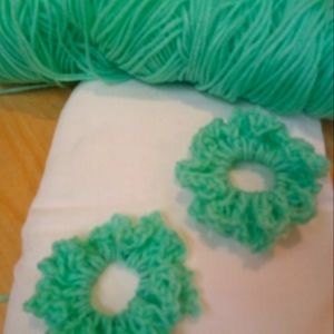 Hair ties crochet